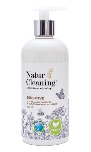 Naturcleaning SENSITIVE illat és allergén mentes mosogatószer koncentrátum 500 ml
