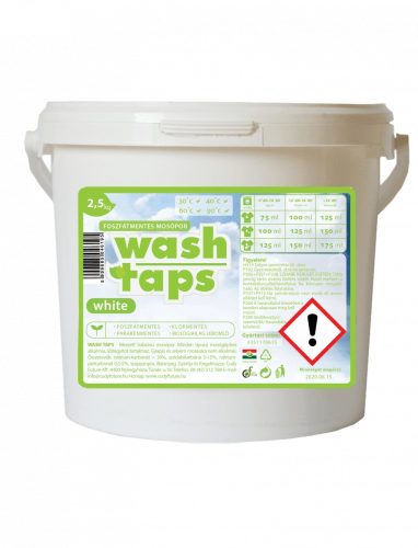 Wash Taps WHITE mosópor 2,5 kg