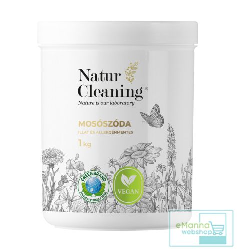 Naturcleaning CUDY illat- és allergénmentes mosószóda 1 kg