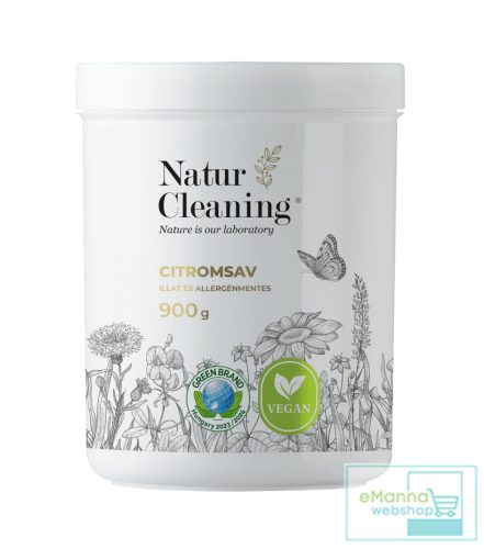 Naturcleaning CUDY illat- és allergénmentes citromsav 1 kg