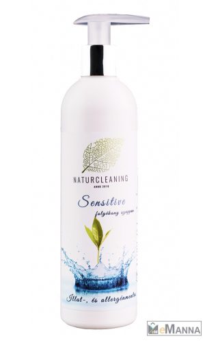 Naturcleaning SENSITIVE illat és allergénmentes folyékony szappan 250 ml