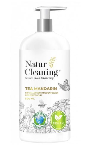 Naturcleaning TEA MANDARIN hipoallergén mosogatószer koncentrátum 500 ml