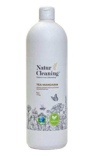 Naturcleaning TEA MANDARIN hipoallergén mosogatószer koncentrátum utántöltő 1 liter