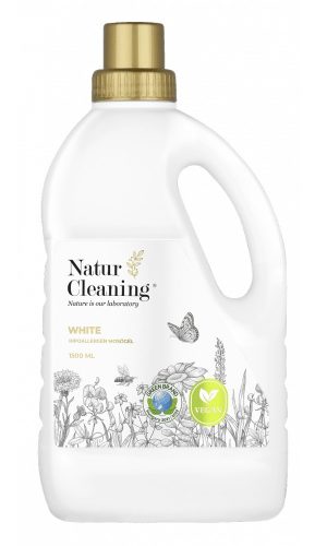 Naturcleaning WHITE hipoallergén mosógél 1,5 liter