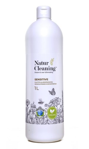 Naturcleaning SENSITIVE illat és allergén mentes mosogatószer koncentrátum 1 liter