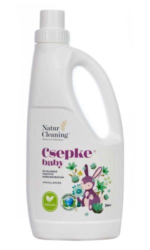 Csepke Baby ÁLTALÁNOS tisztító koncentrátum Naturcleaning 3M+ 1 liter